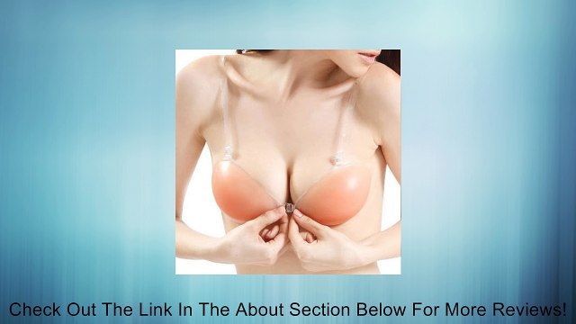 Envy Body Shop Invisible Self Adhesive Silicone Strapless Backless Breast Bra Pad (B Cup) Review