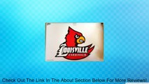 Louisville Cardinals JUMBO Window Static Cling Decal Football University of Review