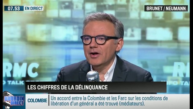 Brunet & Neumann: Manuel Valls a annoncé une baisse des chiffres de la délinquance - 20/11