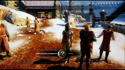 Dragon Age Inquisition gameplay parte 8, missiones del criador de caballos y bug montaña