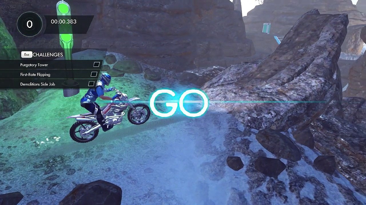 zgerkey Trials Fusion HD walkthrough Gameplay Event 2 Arctic Open Track 5 Peak Performance