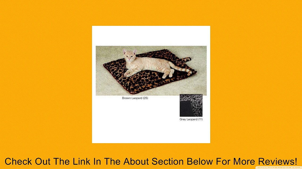 HDP Slumber Pet Thermal Bed Cat Mats Color:Grey