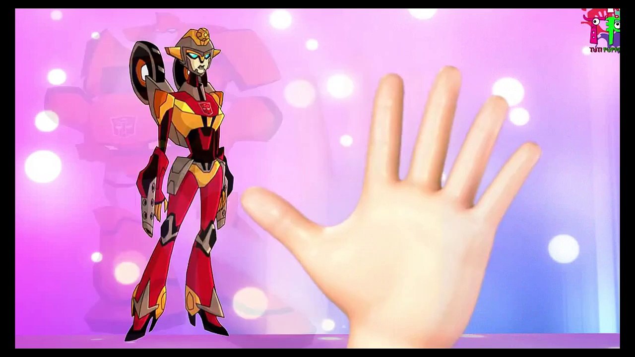 Transformers Cartoon Finger Family Nursery Rhymes | Cartoon Animation ...