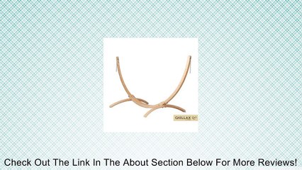 Coolaroo Coolaroo Scandinavian Spruce Single Hammock Stand