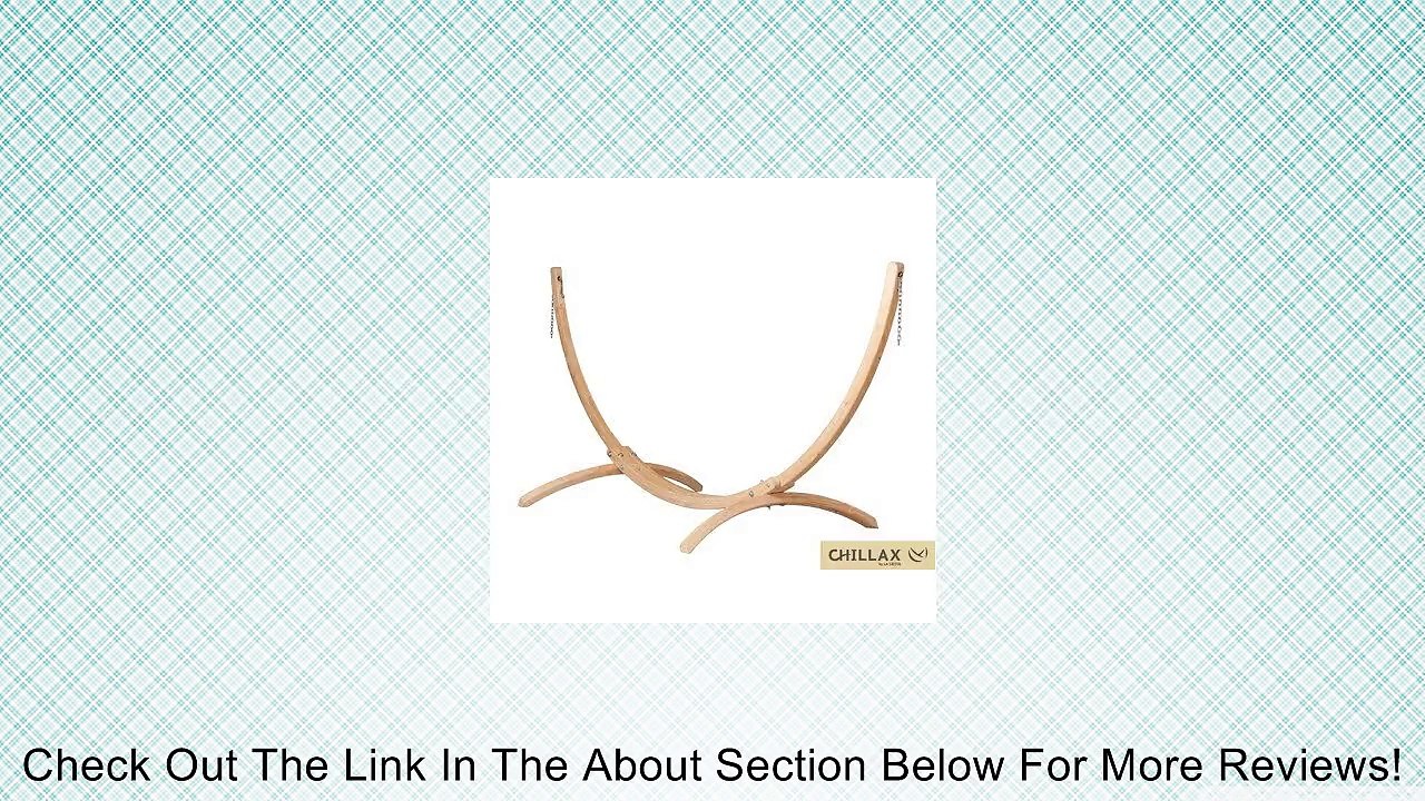 Coolaroo Coolaroo Scandinavian Spruce Single Hammock Stand