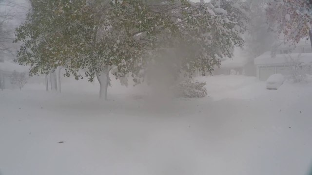 Amazing Drone footage of Snow Storm in Buffalo!