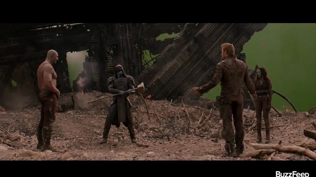 Quand les comédiens de Guardians Of The Galaxy se mettent à danser! Bêtisier de film!