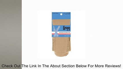 L'eggs Luxe Sheer Massaging Foot Trouser Sock 03927, 5-9, Natural Review