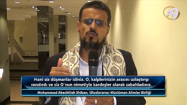 Mohammad AbedAllah Shiban, Uluslararası Müslüman Alimler Birliği