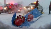 Tempête de neige dans le nord-est des Etats-Unis