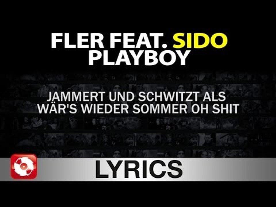 FLER FEAT SIDO - PLAYBOY AGGROTV LYRICS KARAOKE (OFFICIAL HD VERSION AGGROTV)