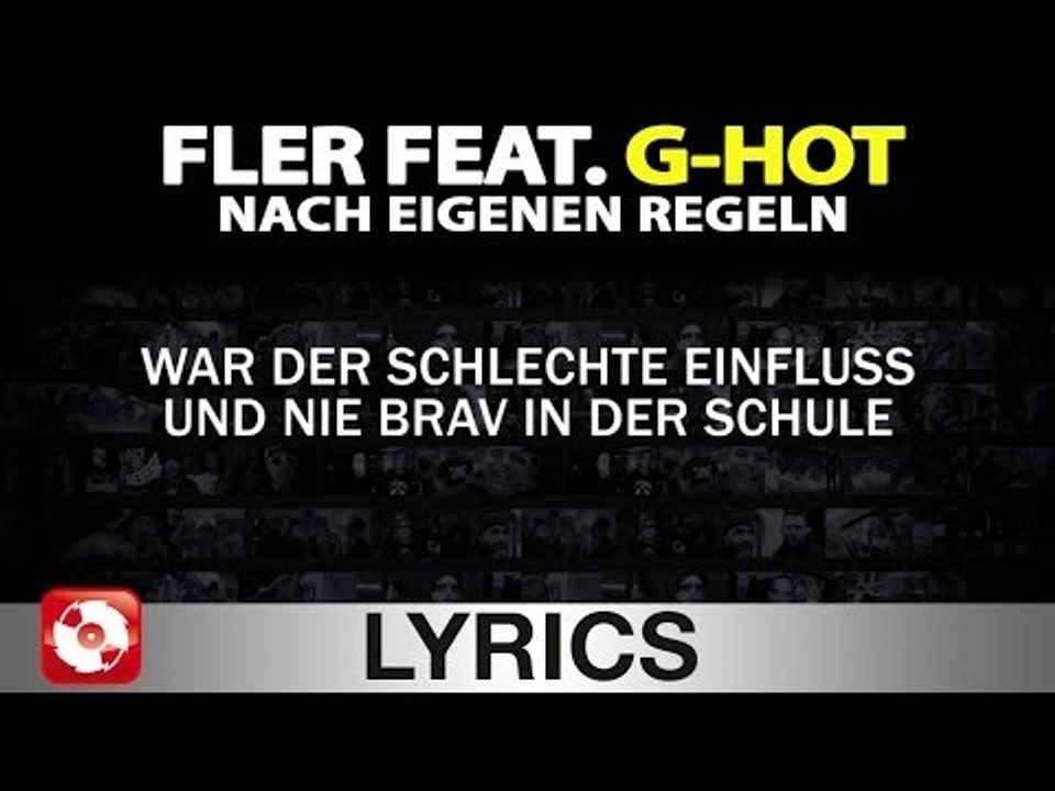 FLER -  NACH EIGENEN REGELN AGGROTV LYRICS KARAOKE (OFFICIAL HD VERSION AGGROTV)