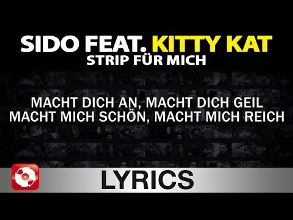 SIDO FEAT. KITTY KAT - STRIP FÜR MICH AGGROTV LYRICS KARAOKE (OFFICIAL VERSION)