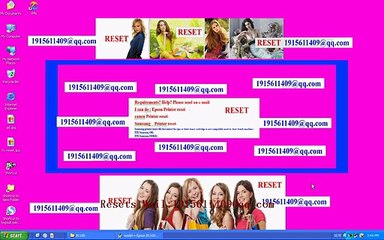 RESET EPSON Resets B1100 B1110 Adjustment Program resetter