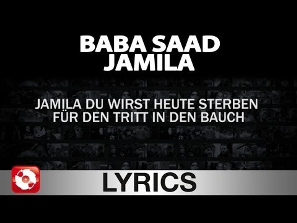 BABA SAAD - JAMILA AGGROTV LYRICS KARAOKE (OFFICIAL HD VERSION AGGROTV)
