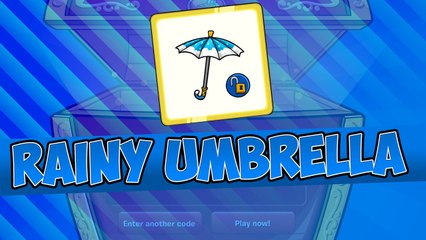 Club Penguin: New Rainy Umbrella Code Revealed - thumbnail
