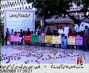 Thalassemia day candle light ceremony at press clucb - News One Report - 2009