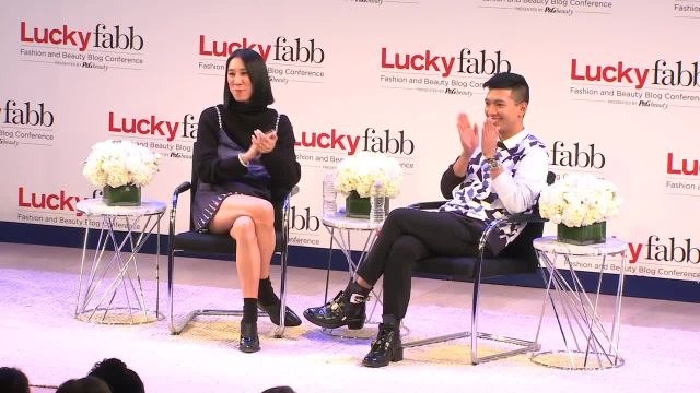 Behind the Scenes - Lucky FABB: Bryanboy and Eva Chen
