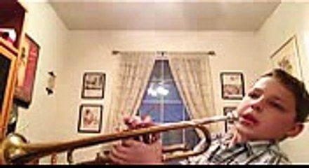 How to play gonna fly now on trumpet