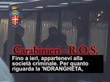 Milano - 'Ndrangheta, 40 arresti: le regole del 'santista' (18.11.14)