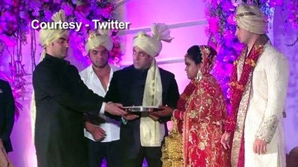 Salmans sister wedding Malaika shares experience