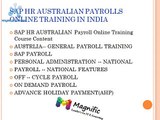 SAP HR AUSTRALIAN PAYROLLS ONLINE TRAINING_1