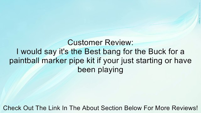 Evil PIPE 5-piece Autococker DYE DMx Ego Intimidator Paintball Gun Stepped Barrel Set 10 12 16 Tips Back Review