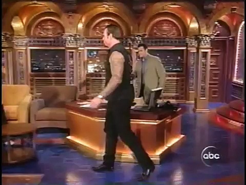 Undertaker on Jimmy Kimmel