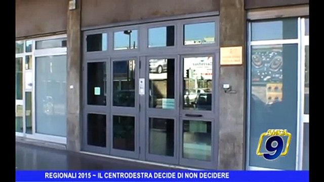 REGIONALI 2015 | Il centrodestra decide di non decidere