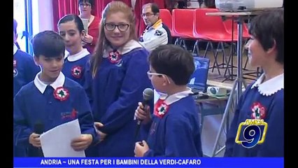 ANDRIA | Una festa per i bambini della Verdi-Cafaro