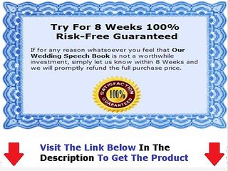 Wedding Speeches For All Review + DISCOUNT + BONUS