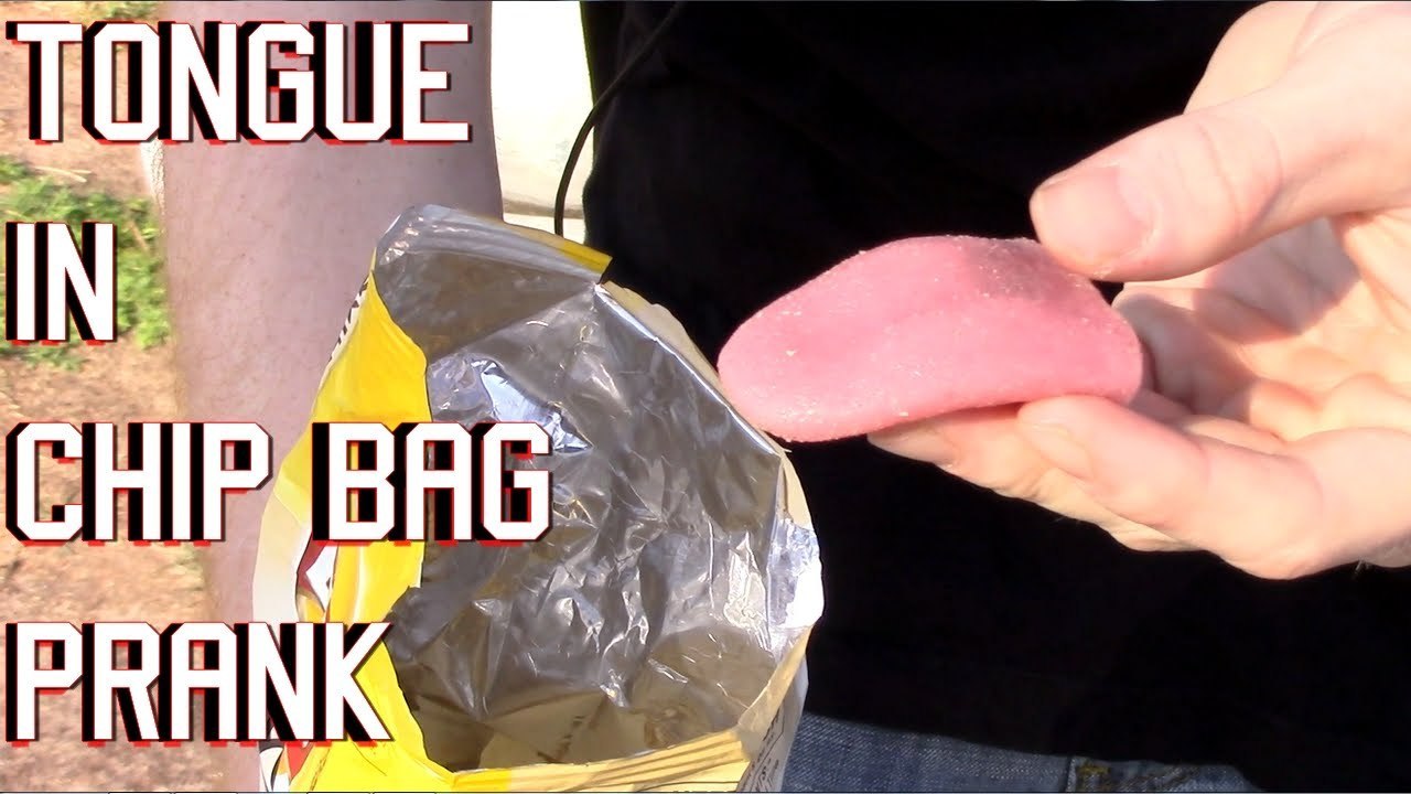 Tongue in Chips Prank!