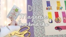 EASY DIY | Kawaii Magnetic Bookmarks