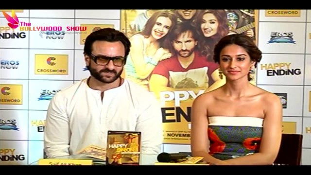 Happy Ending Promotion @ Crossword | Saif Ali Khan, Ileana D'Cruz