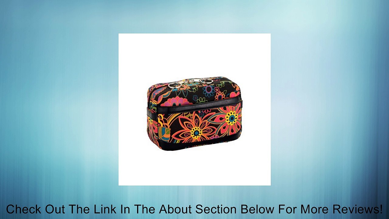 NOVA Medical Products Mobility Handbag, Black Multi, Boho Blossoms Review