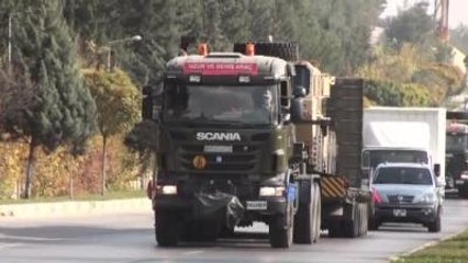 ABD'nin Patriot Birliği İçin Getirilen Askeri Araç ve Malzemeler