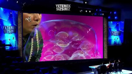 Ahmet Altın 'Bubbles Show' - Yetenek Sizsiniz Türkiye 2 Kasım 2014