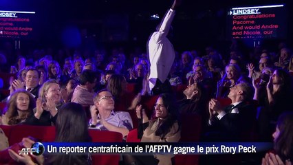 Le Centrafricain Pacôme Pabandji (AFPTV) remporte le Rory Peck