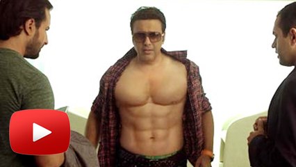 Govinda Goes Flaunts 6-Pack Abs | Happy Ending