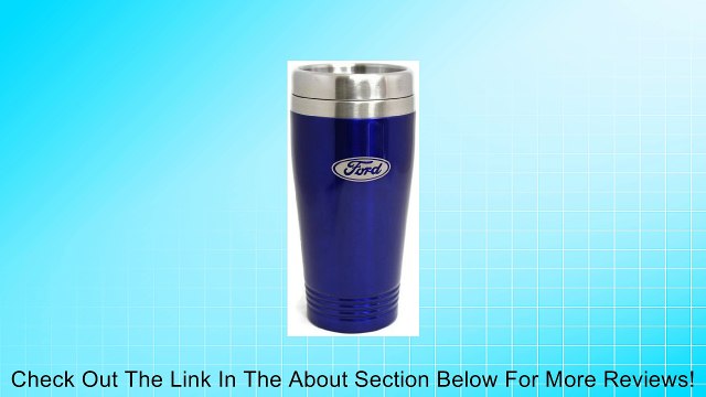 Ford Travel Mug Travel Coffee Mug Cup Stainless Steel Tea Mug Thermo - Blue Review