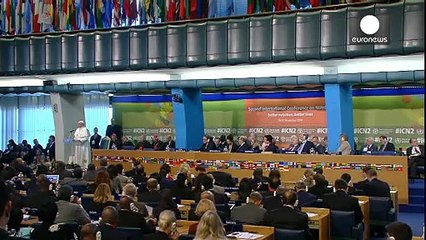 Pope Francis calls for people to live together in solidarity