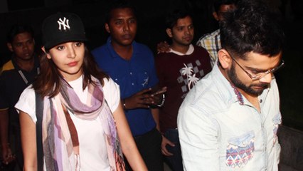 (Video) SPOTTED!! Virat Kohli And Anushka Sharma At Mumbai Airport