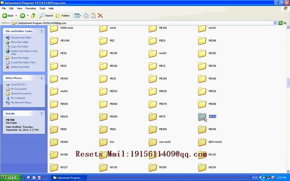 RESET EPSON Resets ME700 Adjustment Program resetter