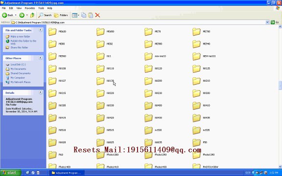 RESET EPSON Resets nx130 Adjustment Program resetter