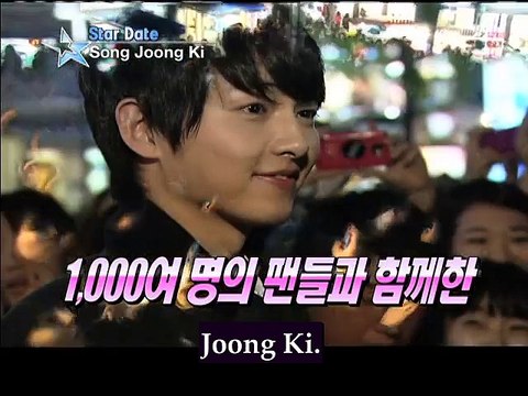 Song Joong Ki - Star Date [28 Kasım 2011] Türkçe Altyazılı