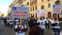 Roma, manifestazione per riconoscimento della Lingua italiana dei segni