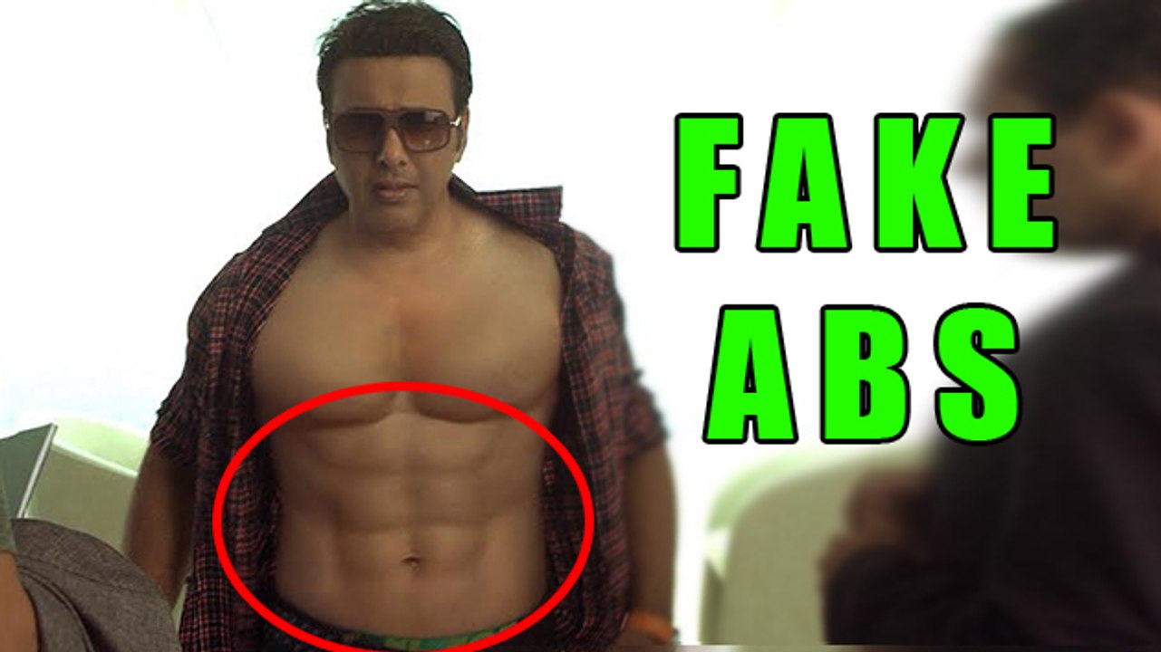 Govinda's FAKE 6 Pack Abs