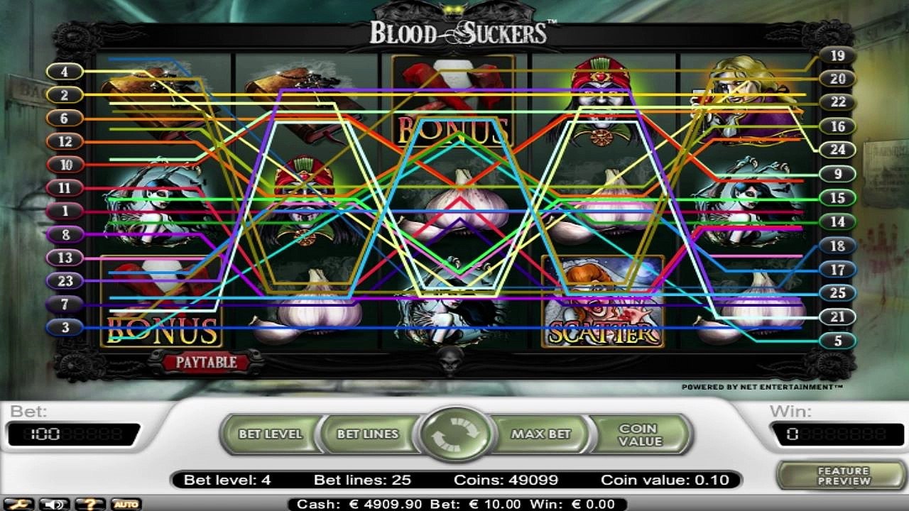 FREE Blood Suckers ™ slot machine game preview by Slotozilla.com