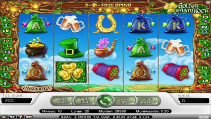 FREE Golden Shamrock ™ slot machine game preview by Slotozilla.com
