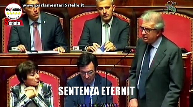 Sentenza Eternit, Martelli sbugiarda l'ipocrisia di Zanda e del PD - MoVimento 5 Stelle